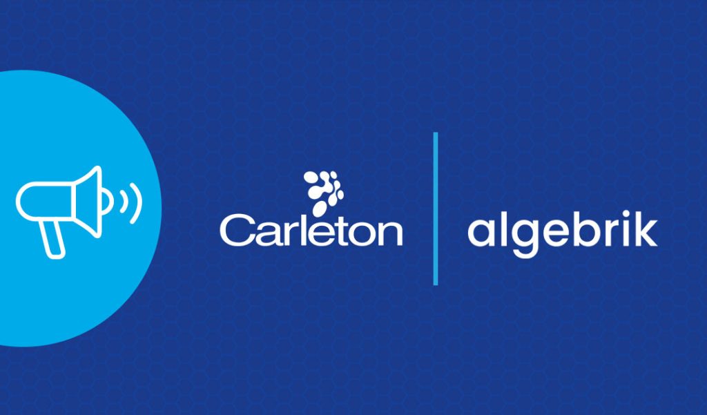 Carleton Announces Partnership with Algebrik AI